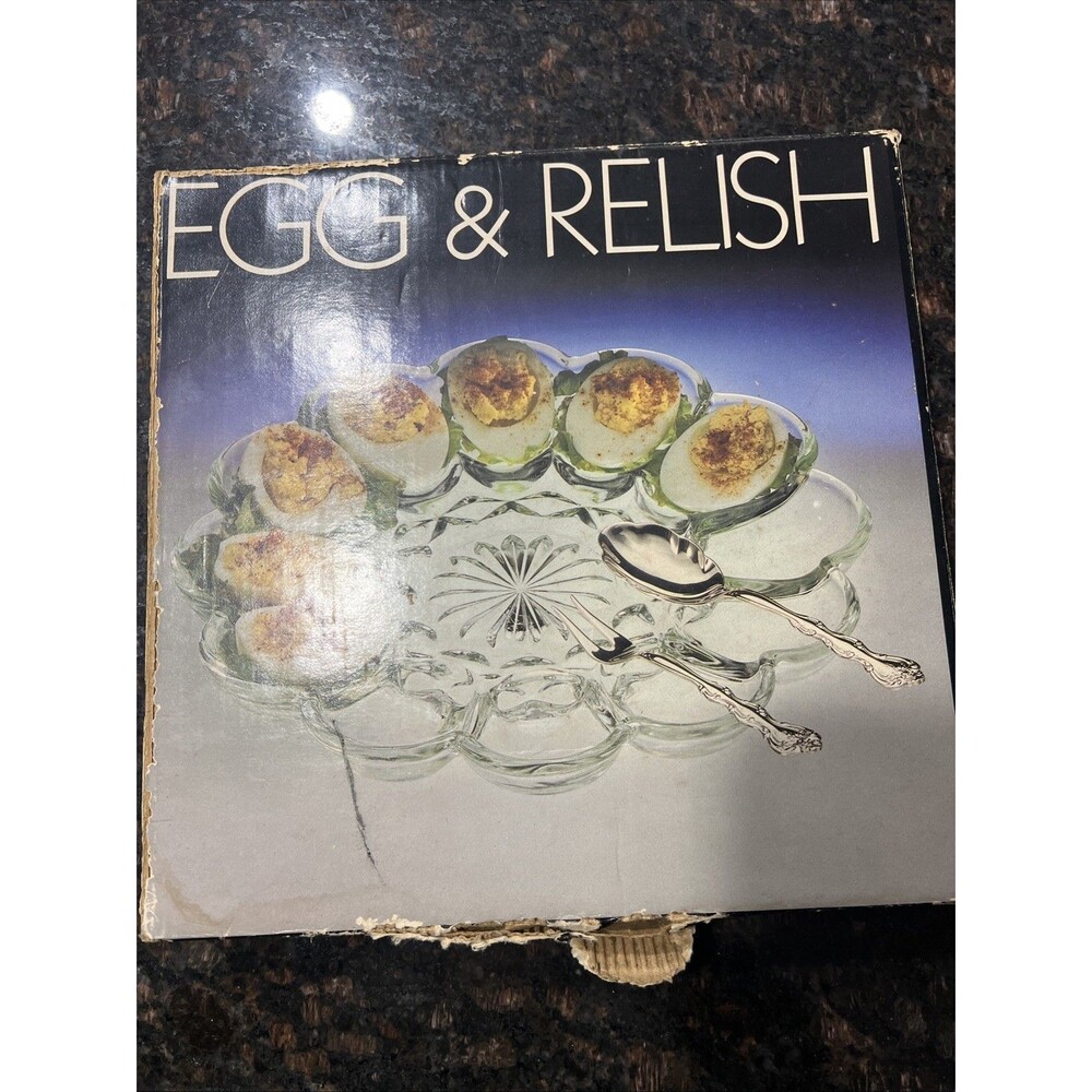 International Silver Company︱Egg  & Relish︱030200 S︱Silverplate Servers